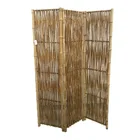 Wholesale bamboo screen handmade bamboo room divider natural color screens room divider