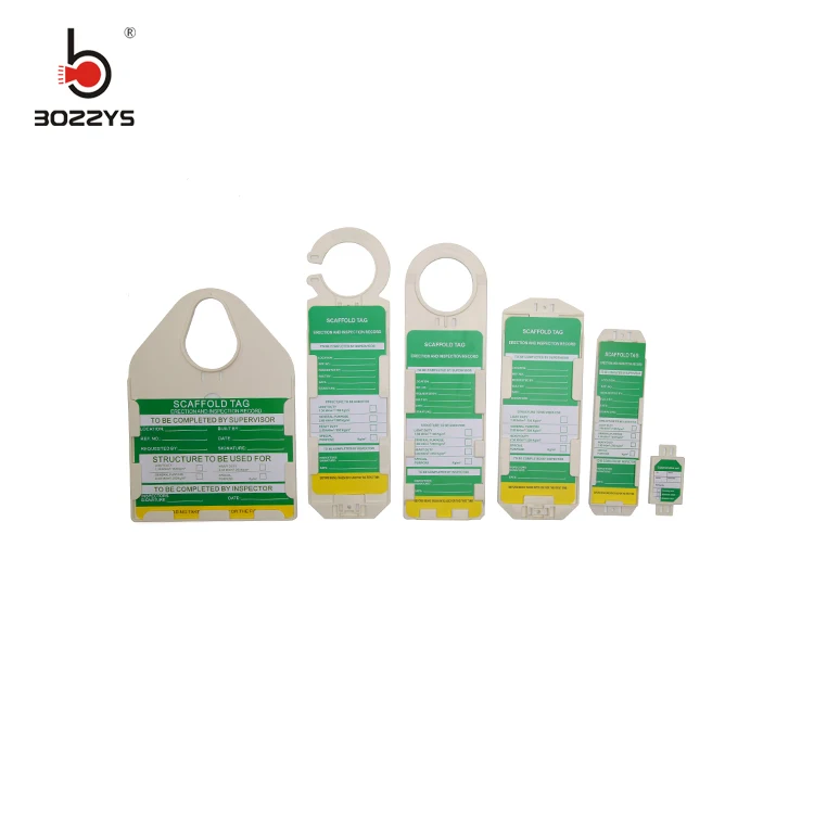 BD-P31 Safety Tagout Plant Machinery Harness Micro Tag, lockout tagout equipment