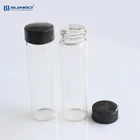 Vial Vials 40ml Awsci 40mL Clear Glass Bottles Screw Sample Vial 27.5x95mm 24-400 Screw Thread