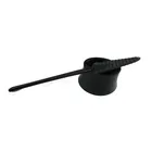 Latest wholesale flat holder 4 color long handle clean tools home bathroom toilet brush