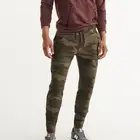 OEM sportswear wholesale compression mens gym running joggers camo pants with zipper
