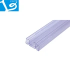 Transparent Perforated PVC/PETG Square IC Plastic Square Tube&Pipe