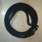 Solid braided dog leash rope for Small/Large pet polyester