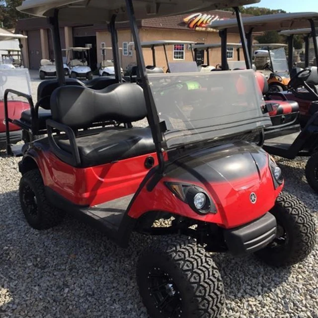 4 passenger electric hunting golf cart vehicles with utility back seat