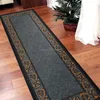 Polyester printed latex back carpet runner