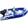 Over 20 years factory Q boat rib boat with outboard engine motor for sale