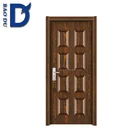 Backwalnut american steel door low price usd russia and nigeria market