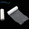 Good whiteness and absorbency sell well elastic white compress gauze bandage