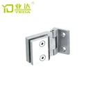 High quality stainless steel wall to glass small unilateral hinge door accessories of glass shower door hinge
