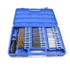 Environmental 38 Pcs 0.75mm Thick Solar Panel Needle Sink Overflow Horse Grooming Hair Floor Hex Tube Deburring Brush
