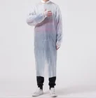 White color tie plastic disposable medical surgical CPE gown,CPE GOWN