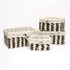 hot selling paper rope woven storage basket