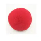 Wholesale Real Natural White Fox Fur Pompom for Keychain
