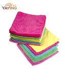 Microfiber Knitted Waffle Cleaning Solid color Kitchen tea towel fabric