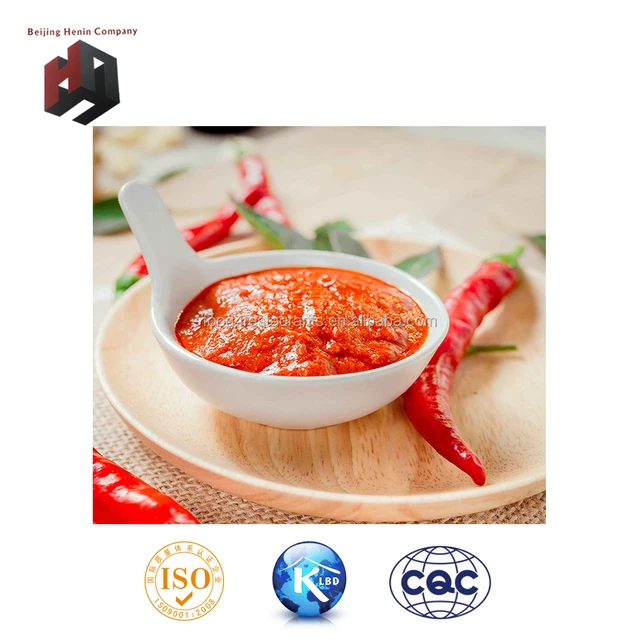 canned package spicy hot chili sauce