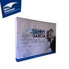 Custom Graphic Advertising Promotional Pop up Displays Booth Backdrop Stand