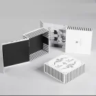 China luxury carton doll paper gift packaging folding cardboard box
