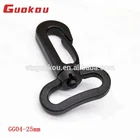 Snap Hook Plastic Adjustable Snap Luggage Strap 32mm Hook Buckle GG04 11/4''