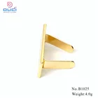 High quality custom logo printed metal tag plate design for handbags