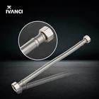 IVANCI-H049 6 Inches High temperature Bathroom Shower Rubber Pipe metal pvc water Shower Flexible Hose for exhaust pipe