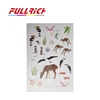 Best selling UV printing a4 cartoon animal paper sticker