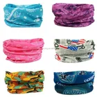 Wholesale sublimation print cheap cotton bandana for hair