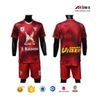 High quality team dri fit soccer uniform set