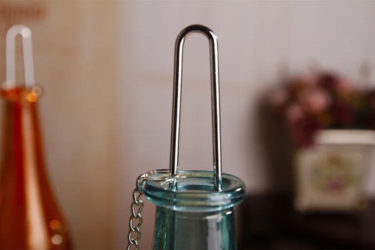 European zakka glass candle holder glass bottle home decoration printing wedding festival