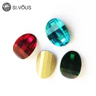 SI.VOUS Crystal fancy stone clear glass stone rhinestone for jewelry making and garments