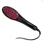 PTC Heating Hot Hair Brush Styler Electric Massage Hair Straightener Brush Comb