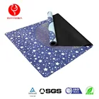 Dayoga Luxe Custom Printed Super Soft Suede Microfiber Non slide Hot Yoga Mat