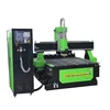 3 Axis Woodworking CNC Router Cutting Machine with Linear Auto Tool Changer Green color