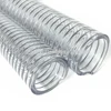 Flexible Clear PVC Spring Spiral Steel Wire Reinforced Water Fuel Suction Discharge Conduit Pipe Hose