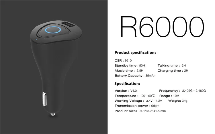 R6000 TWS blue tooth earphone+Independent speaker 1200mAh Sport Mini wireless blue tooth earbud+Mini IPX5 Waterproof Speaker - ANKUX.COM