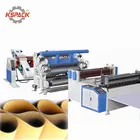 High quality corrugated carton box single facer machine
