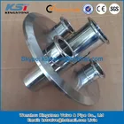 Fittings Dairy Tri Clamp Fittings Sanitary Ss304 Tri Clamp End Cap Lid With Ferrule Fittings For Dairy