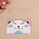 School students PVC waterproof customized cartoon book cover thick book cover