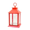 Newest Red color Led Home decoration Lantern with 30 pcs led string lights