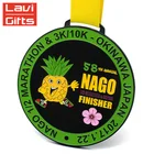 Wholesale Personalize Custom Gift Metal Gold Kids Cup Sport Awards Children Medal Medallion Ribbon For Kids