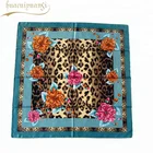 Wholesale Custom Printed Satin Tudung 90x90cm Ladies Muslim Satin Square Head Scarf