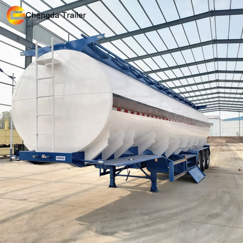 12wheel 48000 liters liter fuel aramco fuel tank semi-trailer for Saudi Arabia