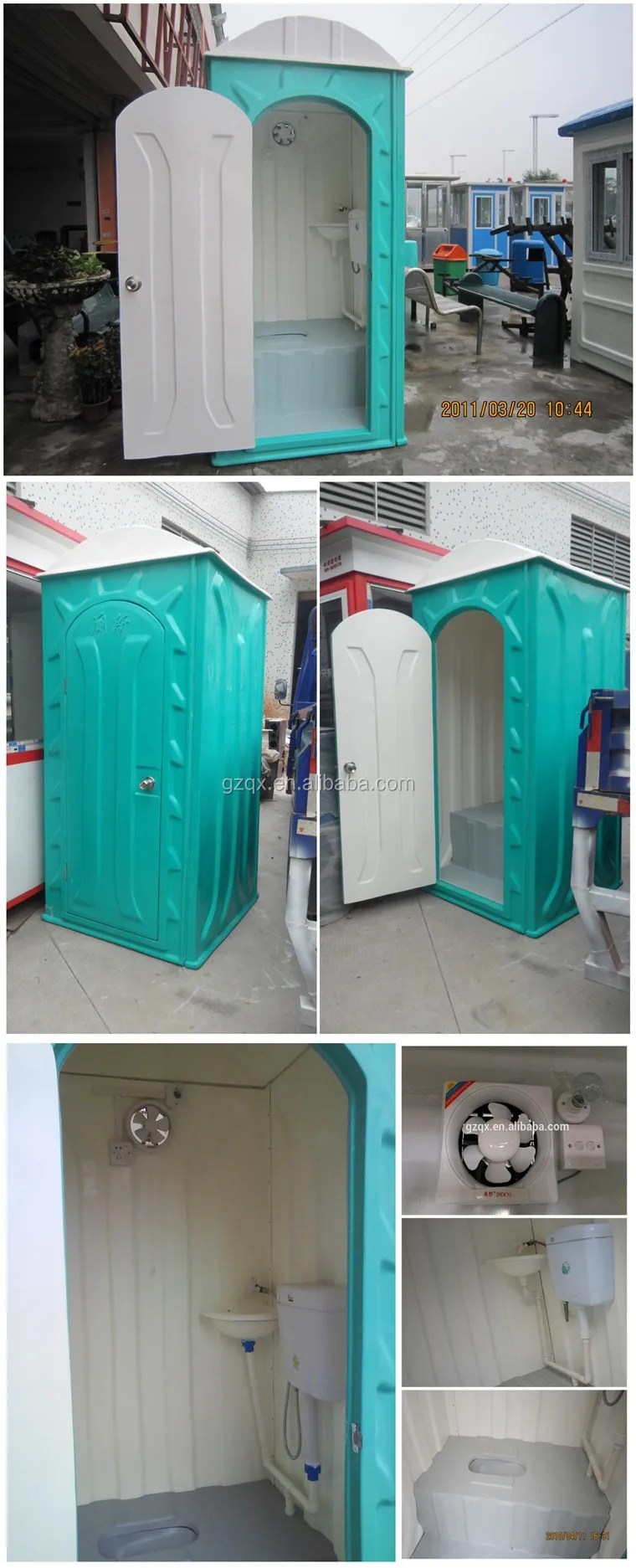 Guangzhou Fiberglass Outhouse Toilets/coloured Toilets For Sale/mobile