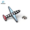 Top Quality Cute 3D Metal Lapel Airplane Pins Wholesale