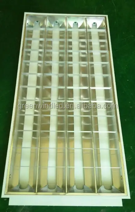 凹型ledt8600x600mm3x18wグリル照明器具オフィス用蛍光グリルランプ-グリルライト問屋・仕入れ・卸・卸売り