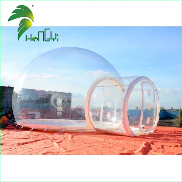 Transparent inflatable bubble tent (2)