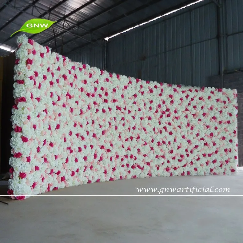 Gnw Flw1512002 Mix Color Flower Wall Wedding Floral Stage