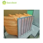Galvanized steel frame HVAC industry pocket filter