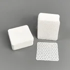 Disposable 100% PP Lint Free Nonwoven Industrial 80gsm 5 x 5cm Polish Remover Dry Nail Wipes