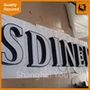 High quality large outdoor led sign vintage letter lights light box letters,used outdoor box signs with high quality