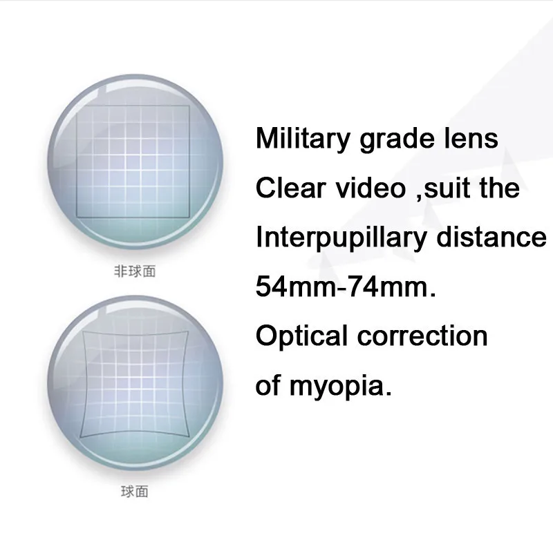OEM E2 2BG/8GB Virtual Reality Glasses VR Video Game 1080P AMOLED Screen Head Tracking 75HZ API VR Games for PC